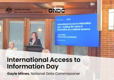 International Access to Information Day NDC speech