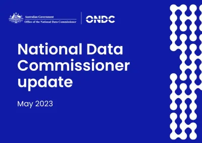 National Data Commissioner update