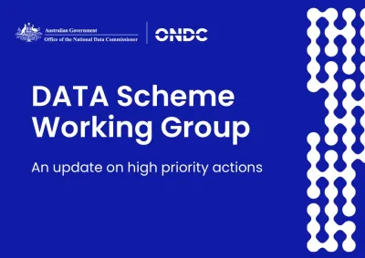 DATA Scheme Working Group update